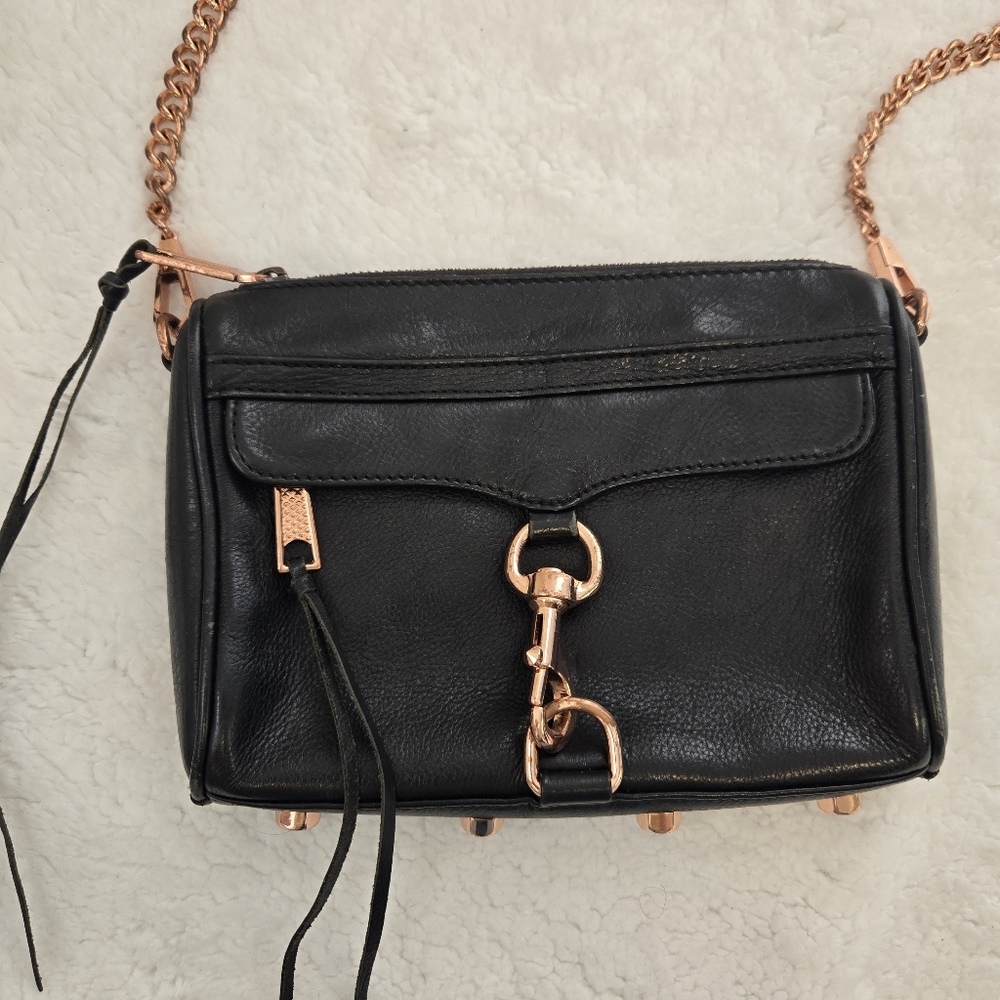 Rebecca Minkoff Bag M.A.C. Daddy Crossbody Purse 9" X 7"